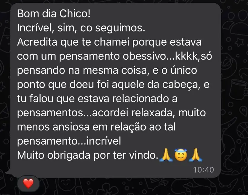 Depoimento Cinthia
